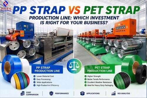 บริษัทล่าสุด PP Strap vs PET Strap Production Line: Which Investment Is Right for Your Business? | Yongxing Zhanxing