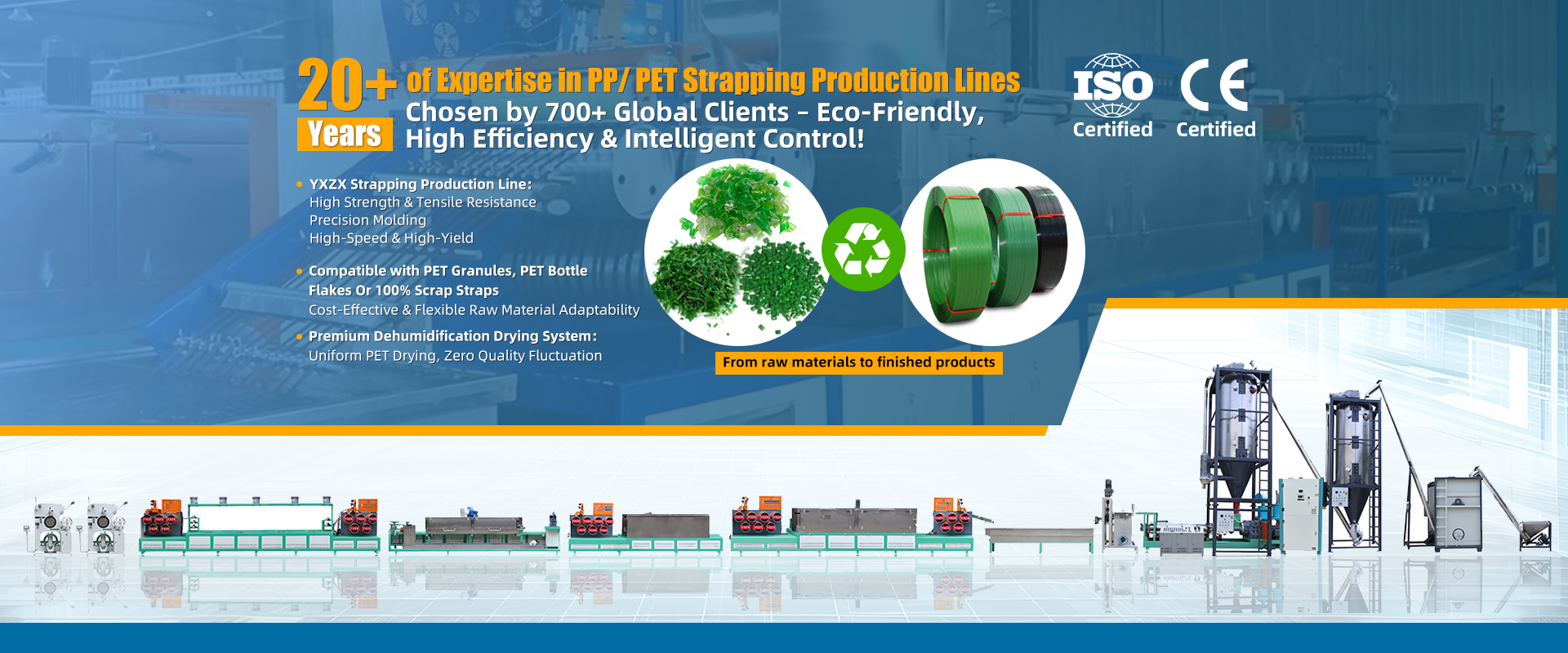 คุณภาพ เครื่องทำสายรัด PP โรงงาน