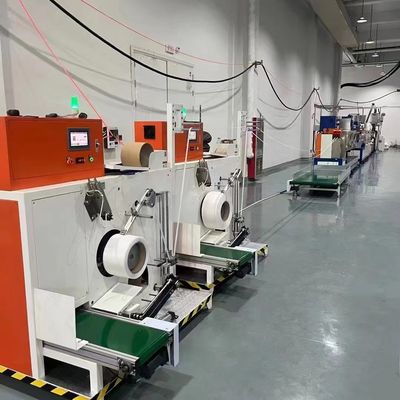 อัตโนมัติความเร็วเร็วสูง pp strapping Winder Machine เครื่องม้วนคุณภาพดี