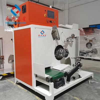 เครื่องปั่น PP/PET อัตโนมัติเต็มความเร็วสูง เครื่องปั่น Bobbin อัตโนมัติ