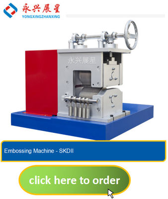 ราคาดี PP PET สายรัด Embossing เครื่องอัตโนมัติสําหรับพลาสติกเครื่องปั้น ออนไลน์