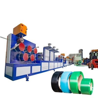 เครื่องผลิตเทปบรรจุพลาสติก PET Strap อัตโนมัติเต็ม
