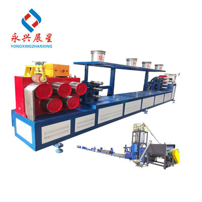 ราคาดี เครื่องจักรกลรีไซเคิลพลาสติกสกรูเดียว 9 มม PET Strap Extrusion Line ออนไลน์