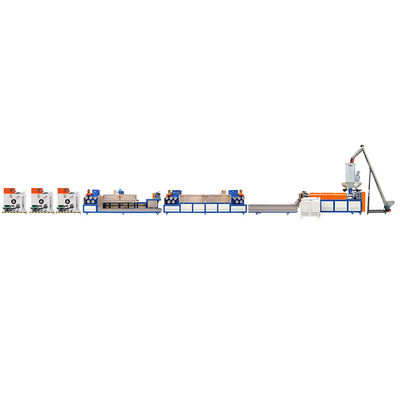 สายการผลิต PP Strap อัตโนมัติเต็ม 9 มม PP Packing Belt Extrusion Machine