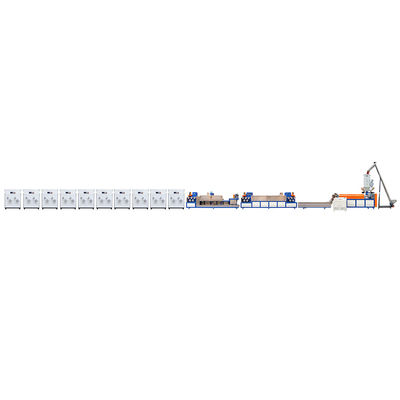 ราคาดี เครื่องบดพลาสติก PP สกรูเดียว PP Strap Band Extrusion Line ออนไลน์