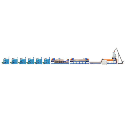 เครื่อง extruder เครื่องผลิต PP Strap อัตโนมัติเต็ม