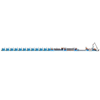 เครื่องลัดสายพัดพลาสติก PP Single Screw 9mm
