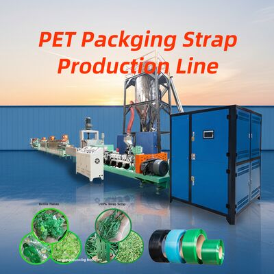 ราคาดี สายการผลิต PET Strap แบบ Extruder Single Screw ด้วยวัสดุสกรู 38CrMoALA ความจุ 100-800 กิโลกรัม/ชั่วโมง และรูปแบบการสกรูที่สามารถปรับแต่งได้ ออนไลน์